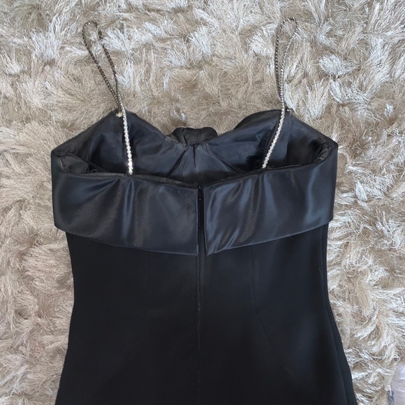 Black Formal Cocktail Dress 🍸 - Picture 3 of 6